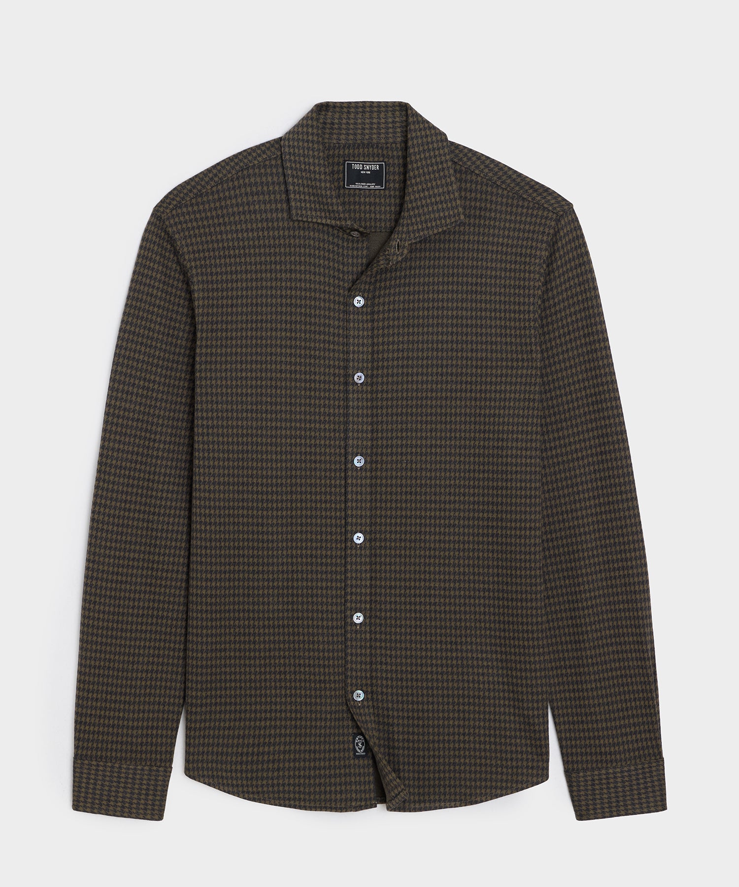 Knit Cotton Dress Shirt