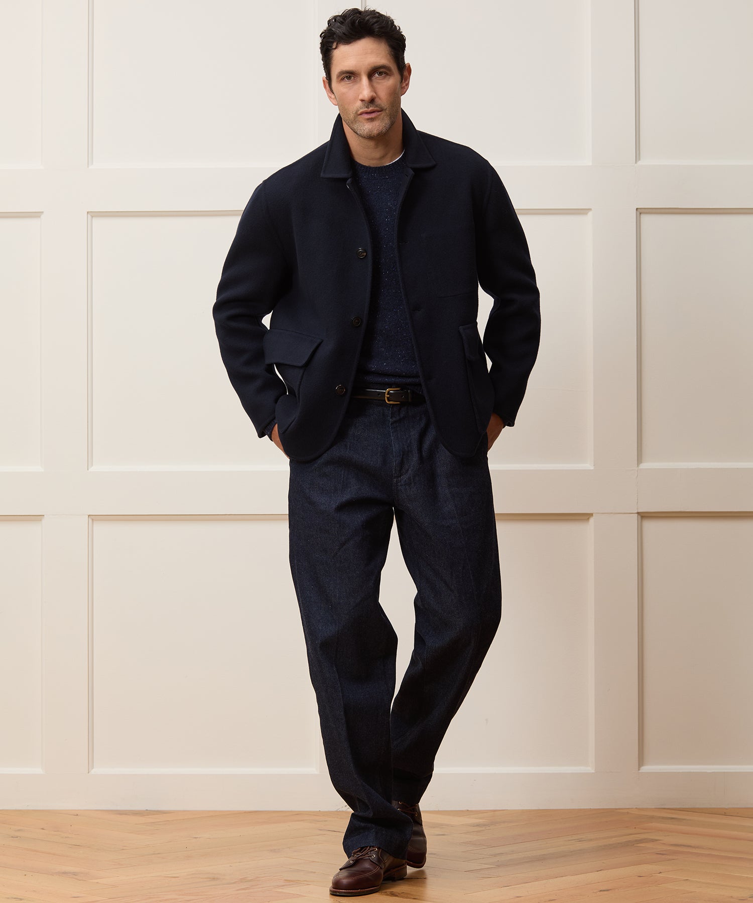 Relaxed Italian Cashmere Walking Jacket - Image 5