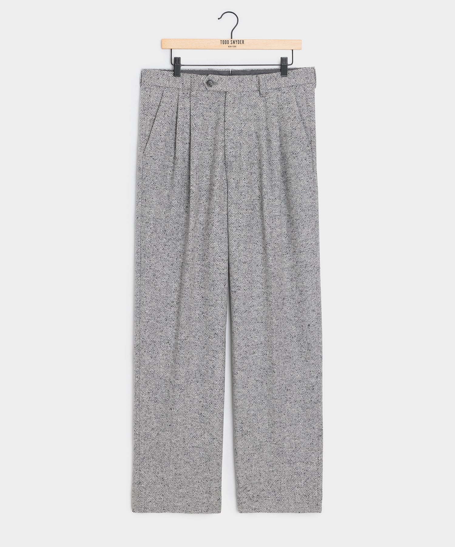 Italian Donegal Herringbone Wythe Trouser