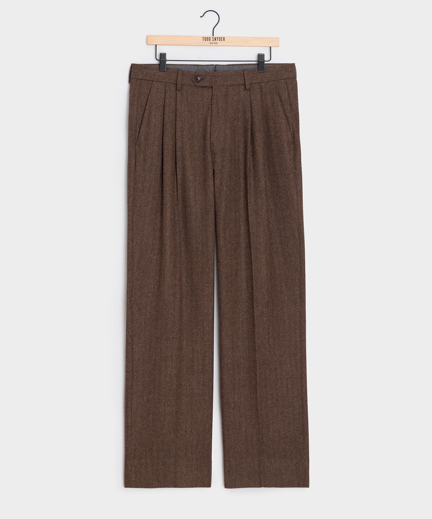 Italian Flannel Herringbone Wythe Suit - Image 9