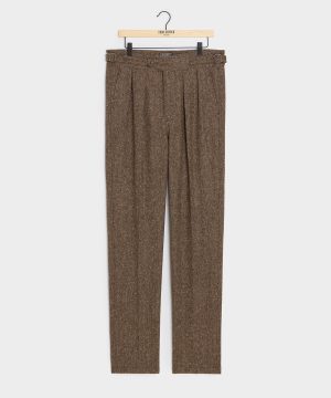 Italian Donegal Herringbone Gurkha Trouser