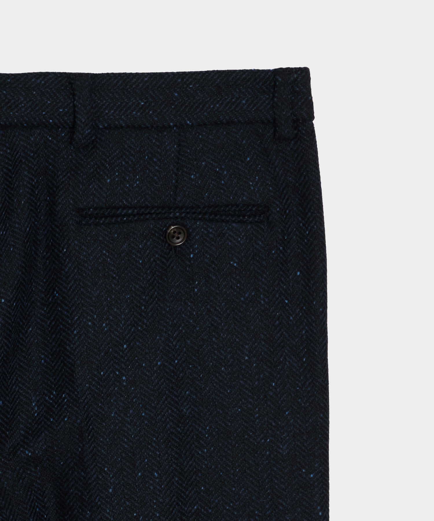 Italian Donegal Herringbone Sutton Trouser - Image 6