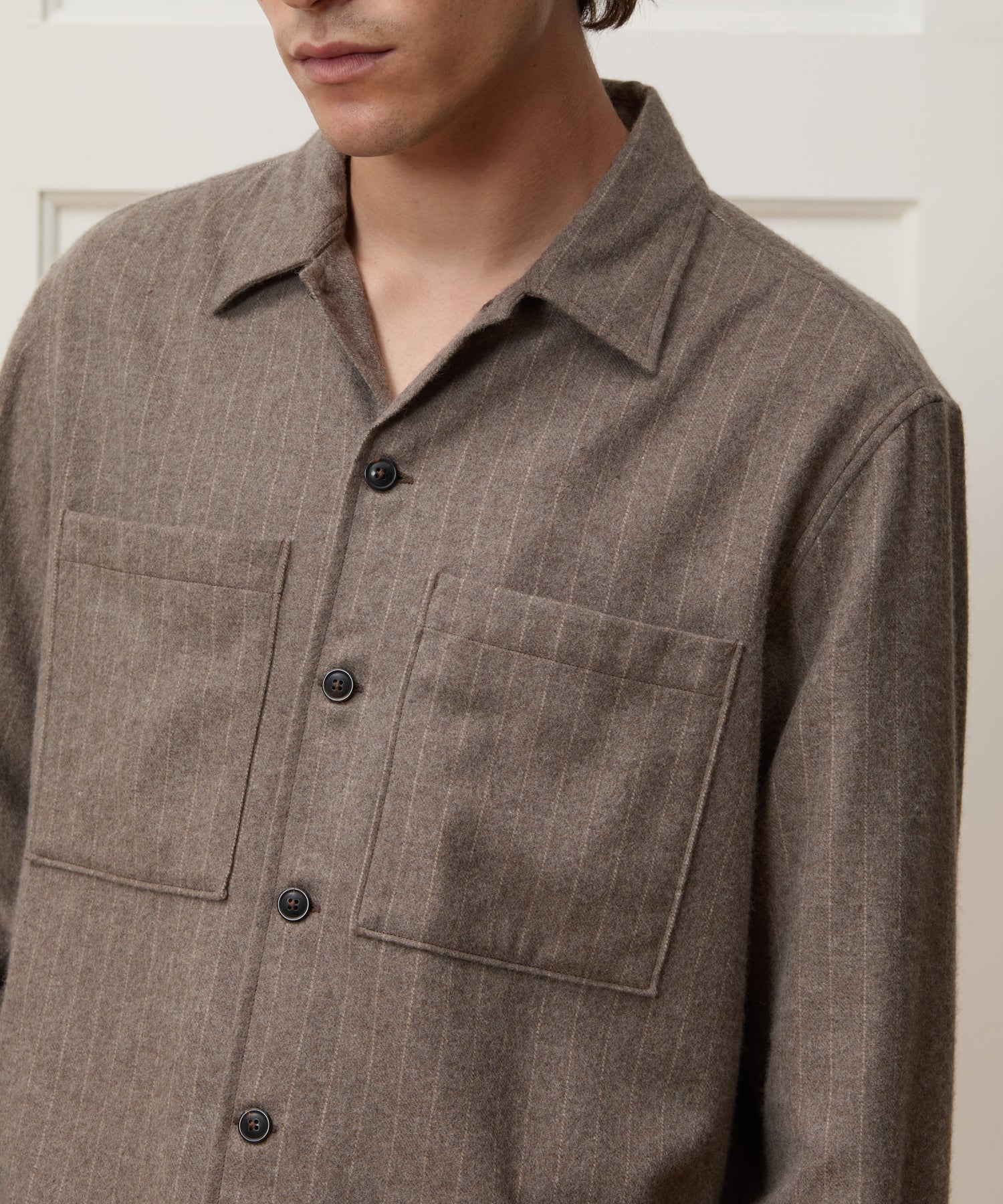 Italian Cashmere Overshirt - Image 3