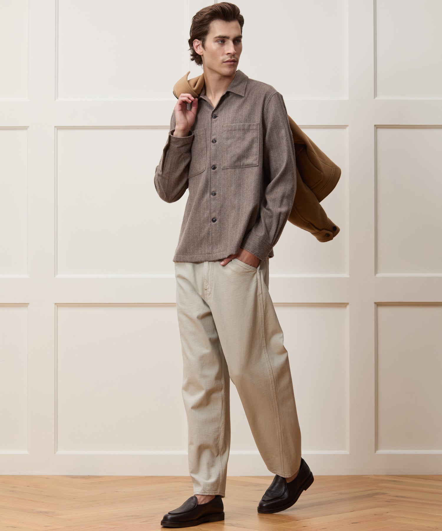 Italian Cashmere Overshirt - Image 5