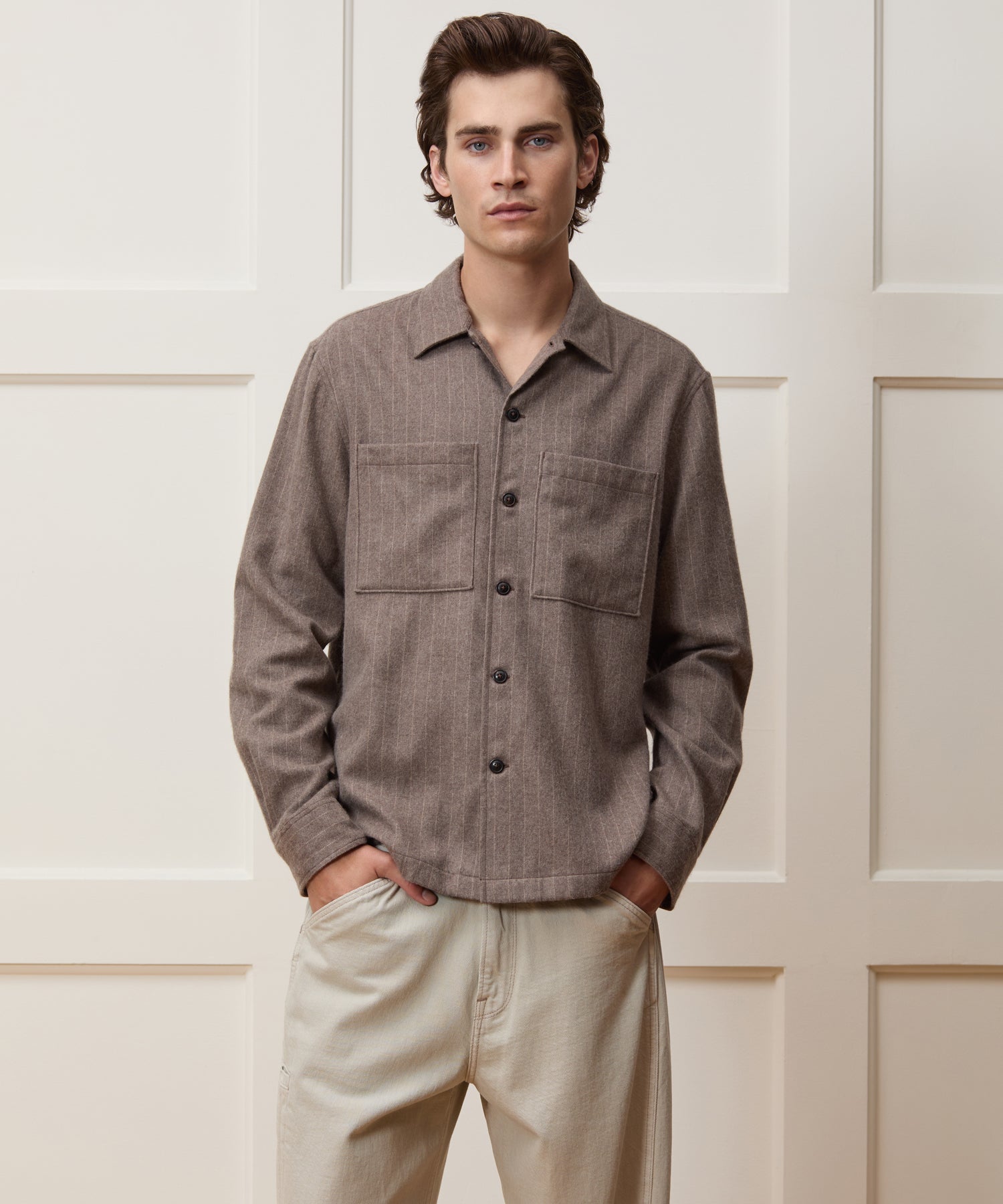 Italian Cashmere Overshirt - Image 2