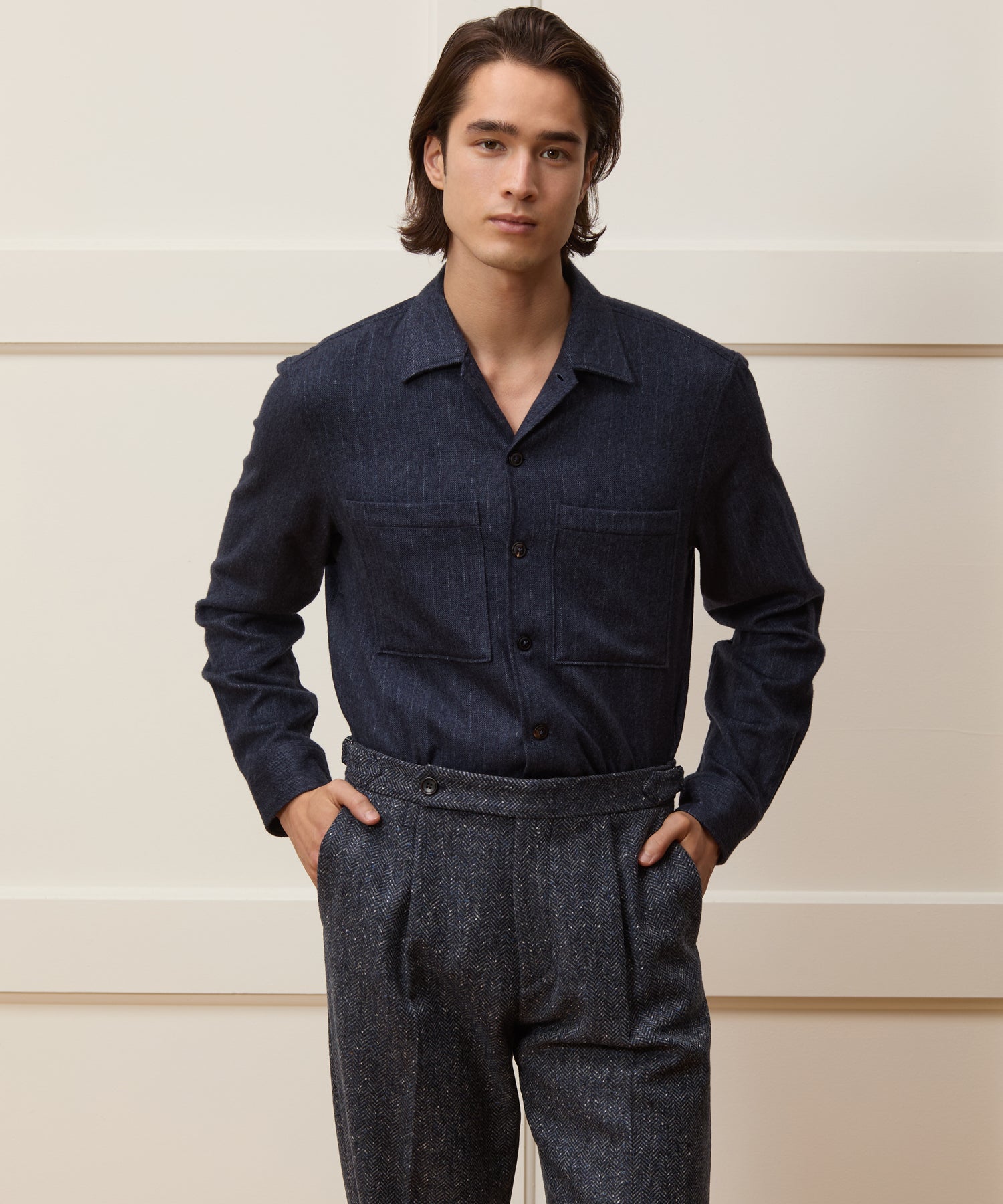 Italian Cashmere Overshirt - Image 2