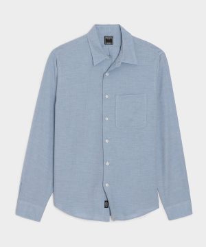Portuguese Cotton-Cashmere Sport Shirt