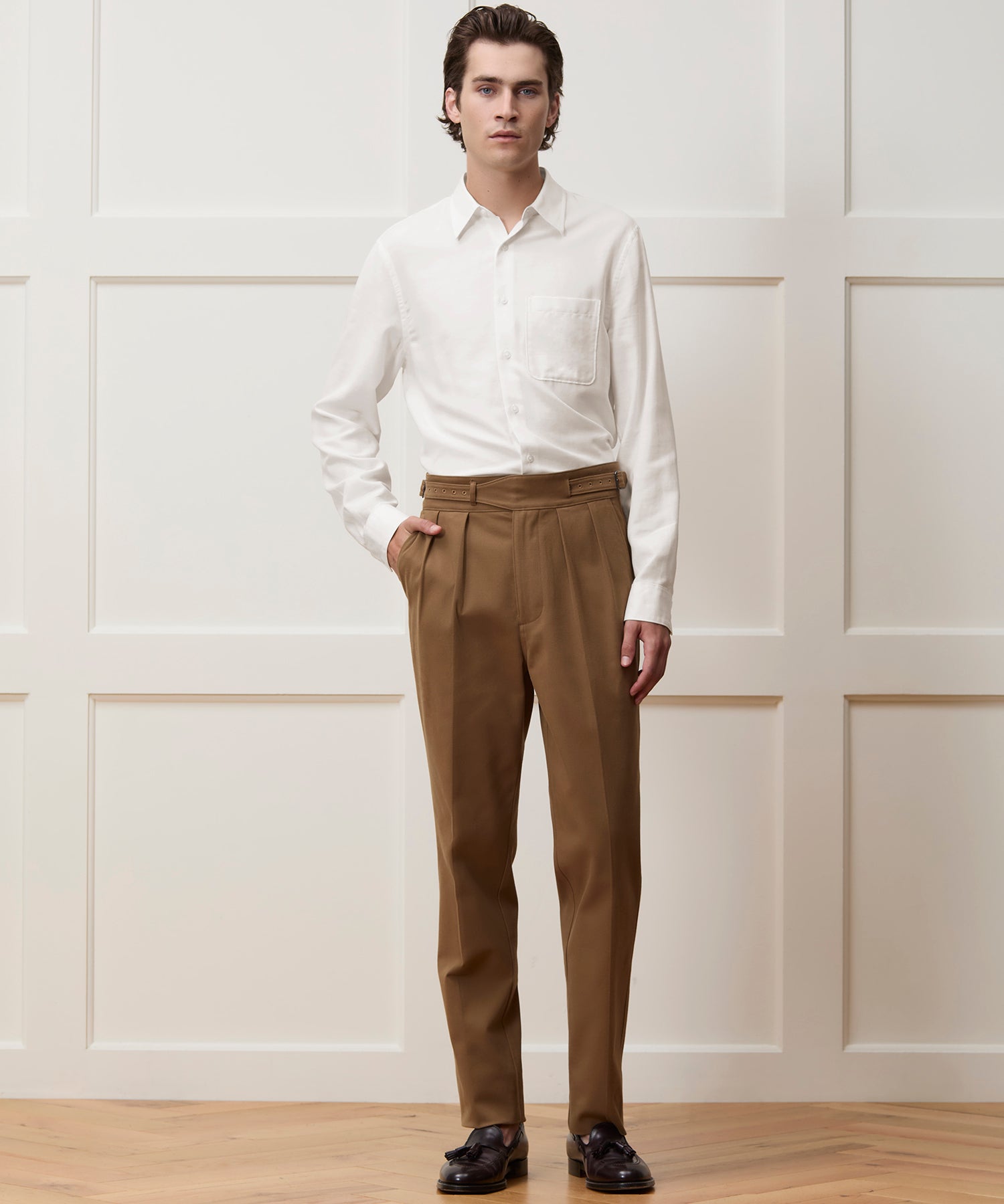 Portuguese Cotton-Cashmere Sport Shirt - Image 5