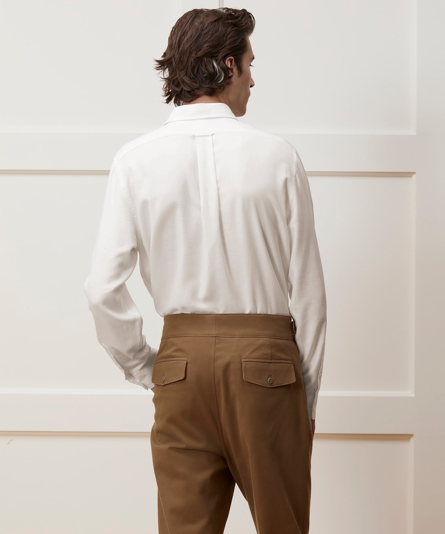Portuguese Cotton-Cashmere Sport Shirt - Image 4