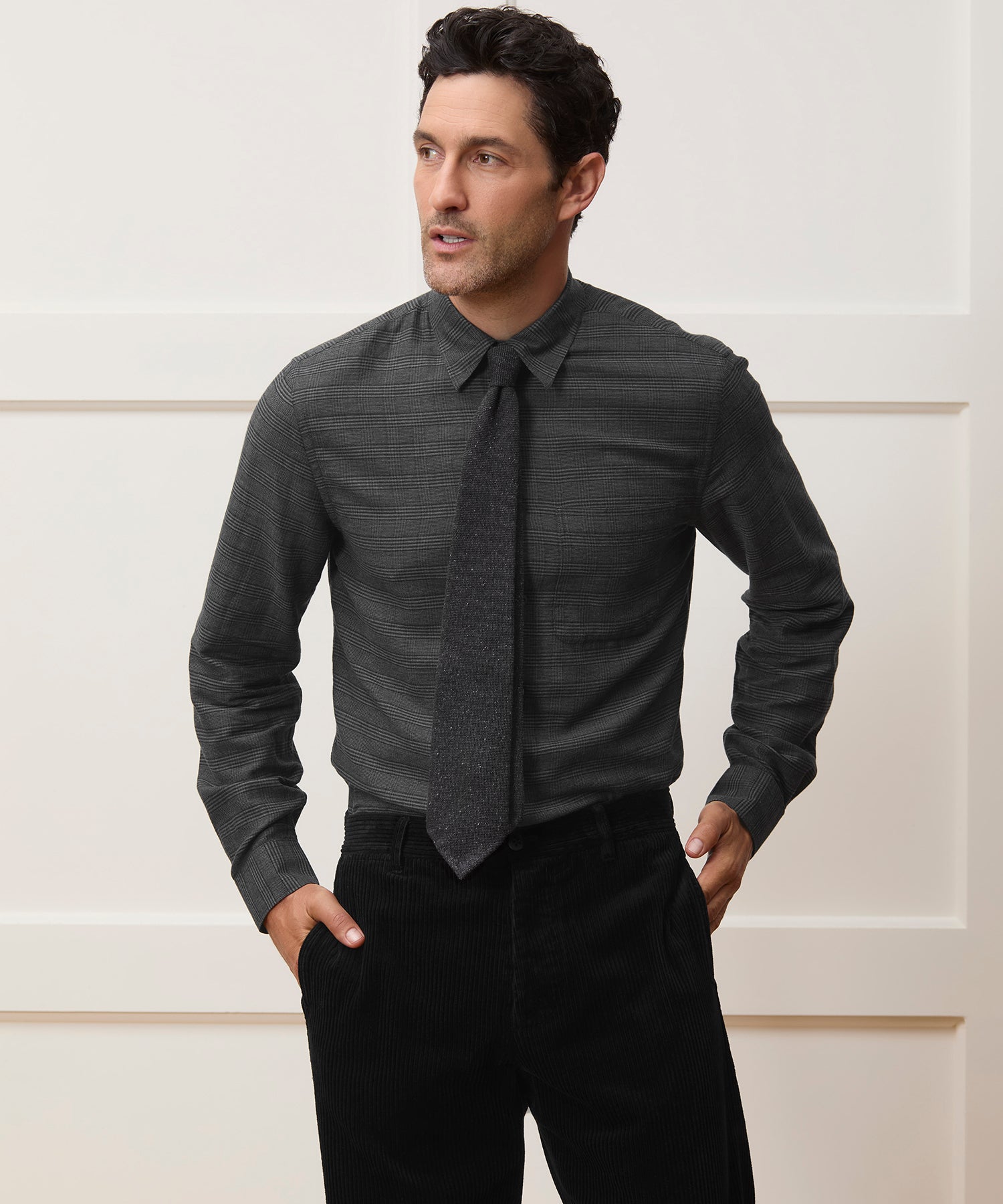Portuguese Cotton-Cashmere Sport Shirt - Image 2