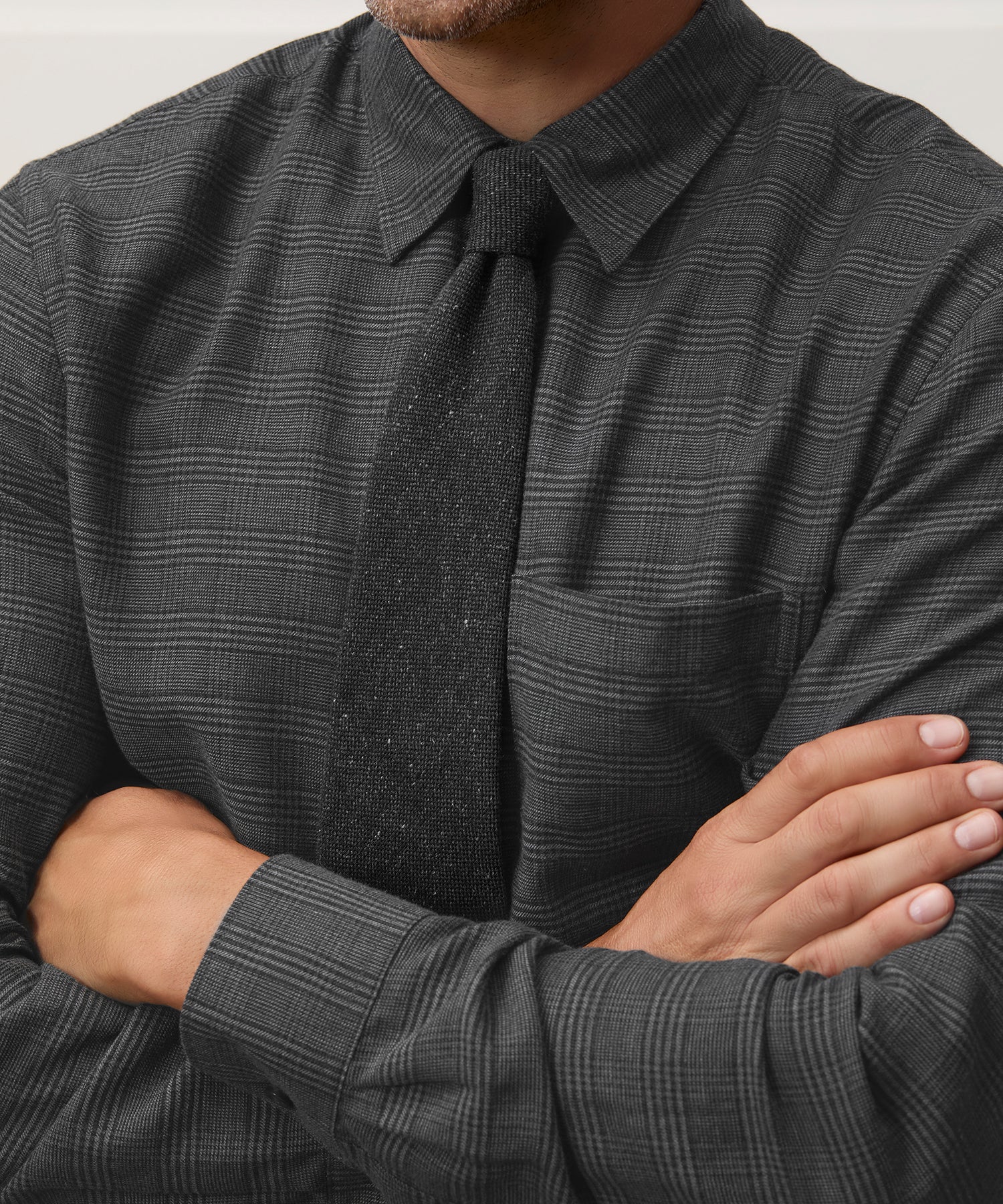 Portuguese Cotton-Cashmere Sport Shirt - Image 3