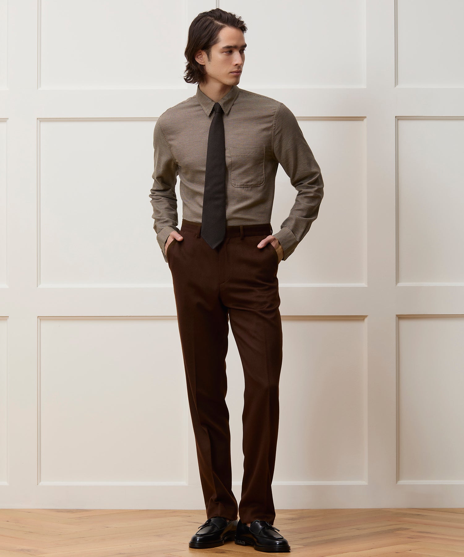 Portuguese Cotton-Cashmere Sport Shirt - Image 4