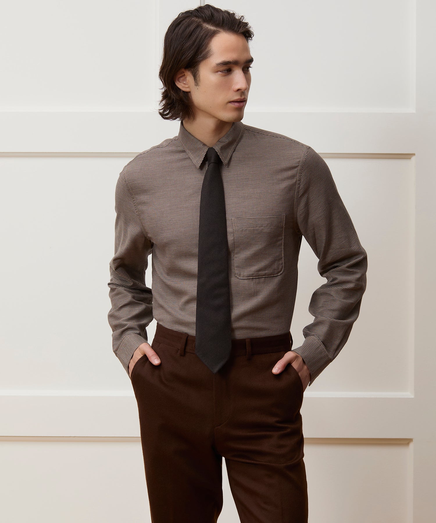 Portuguese Cotton-Cashmere Sport Shirt - Image 2