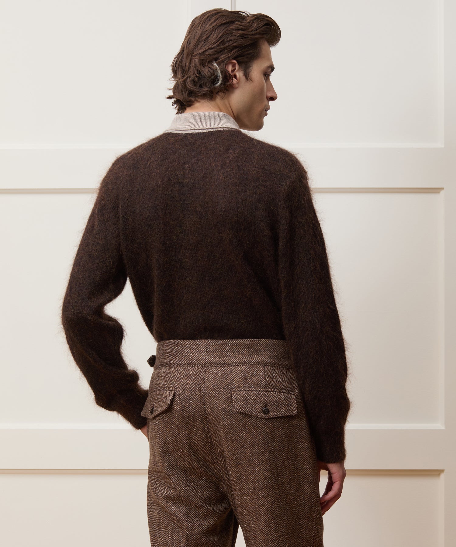 Italian Mohair Rugby Sweater Polo - Image 8