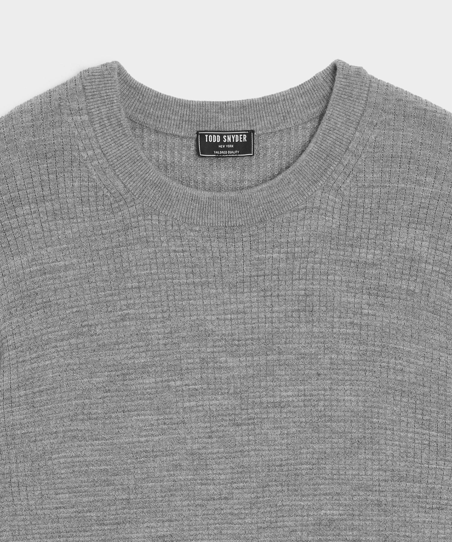 Merino Waffle Crewneck - Image 6