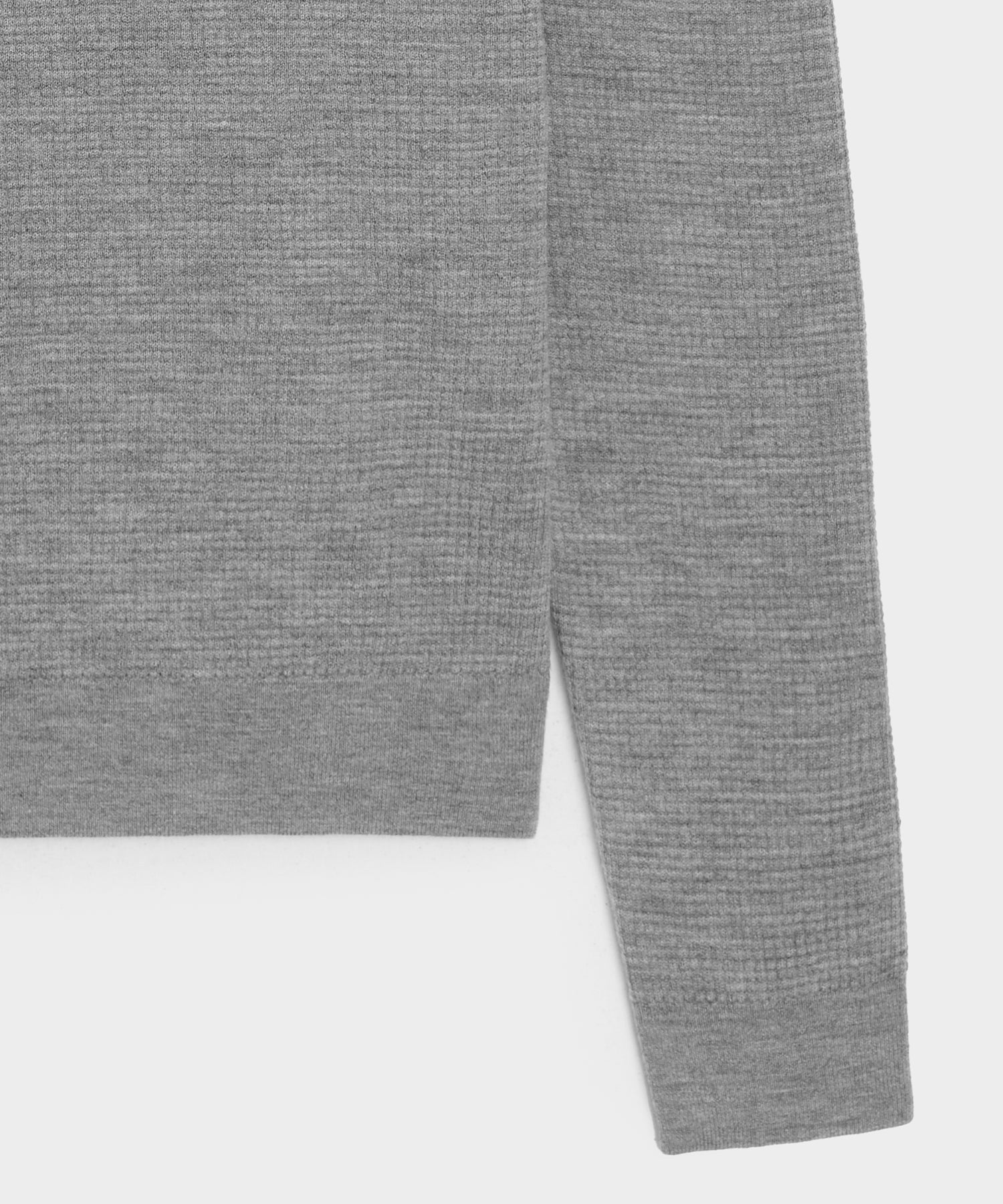 Merino Waffle Crewneck - Image 7