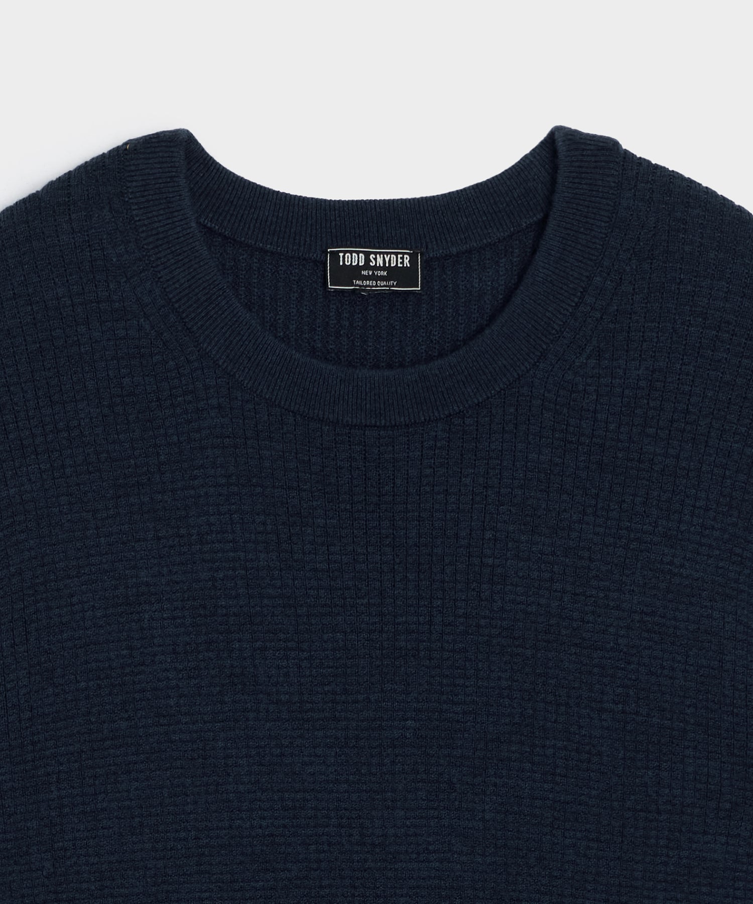 Merino Waffle Crewneck - Image 6