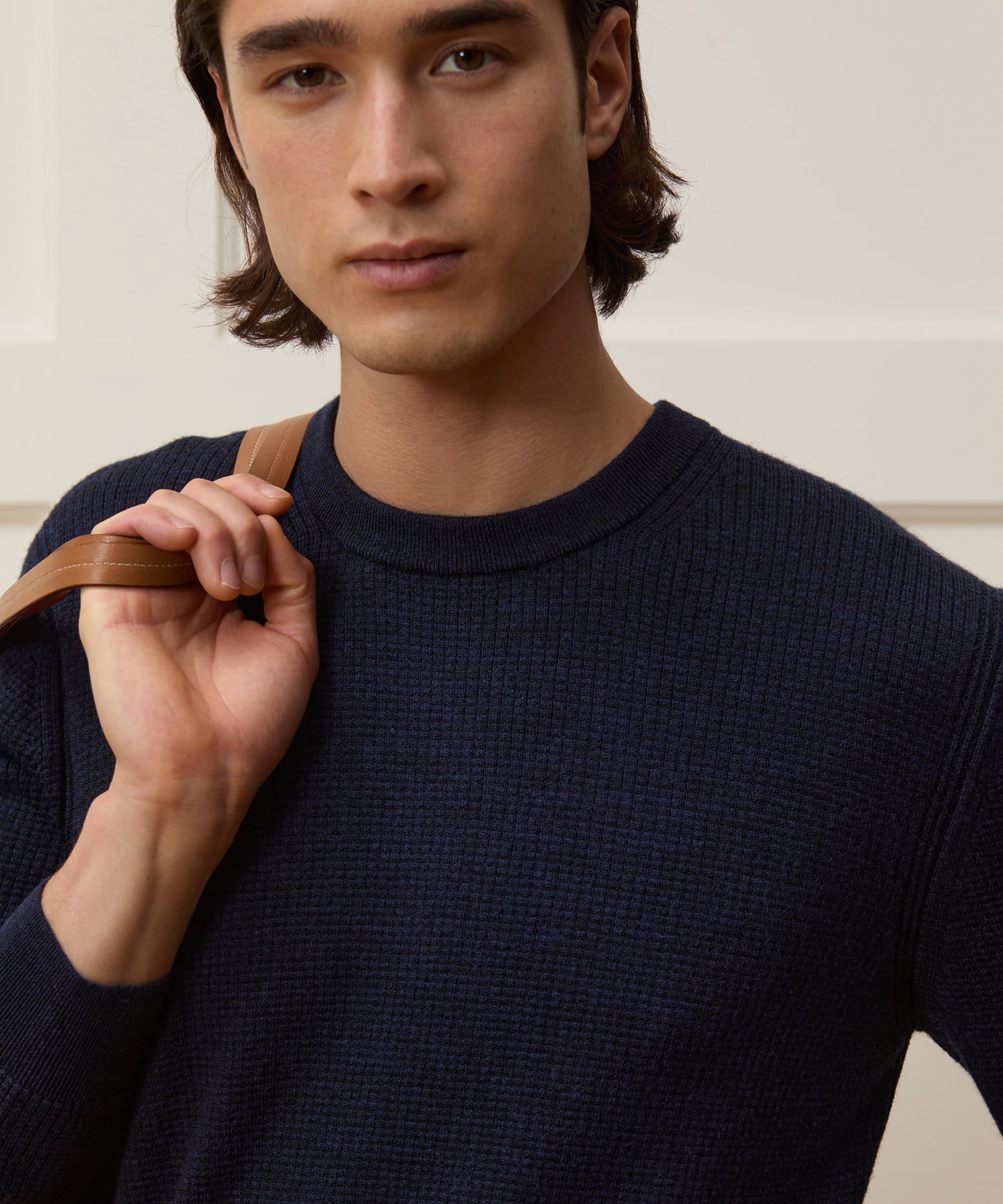 Merino Waffle Crewneck - Image 4