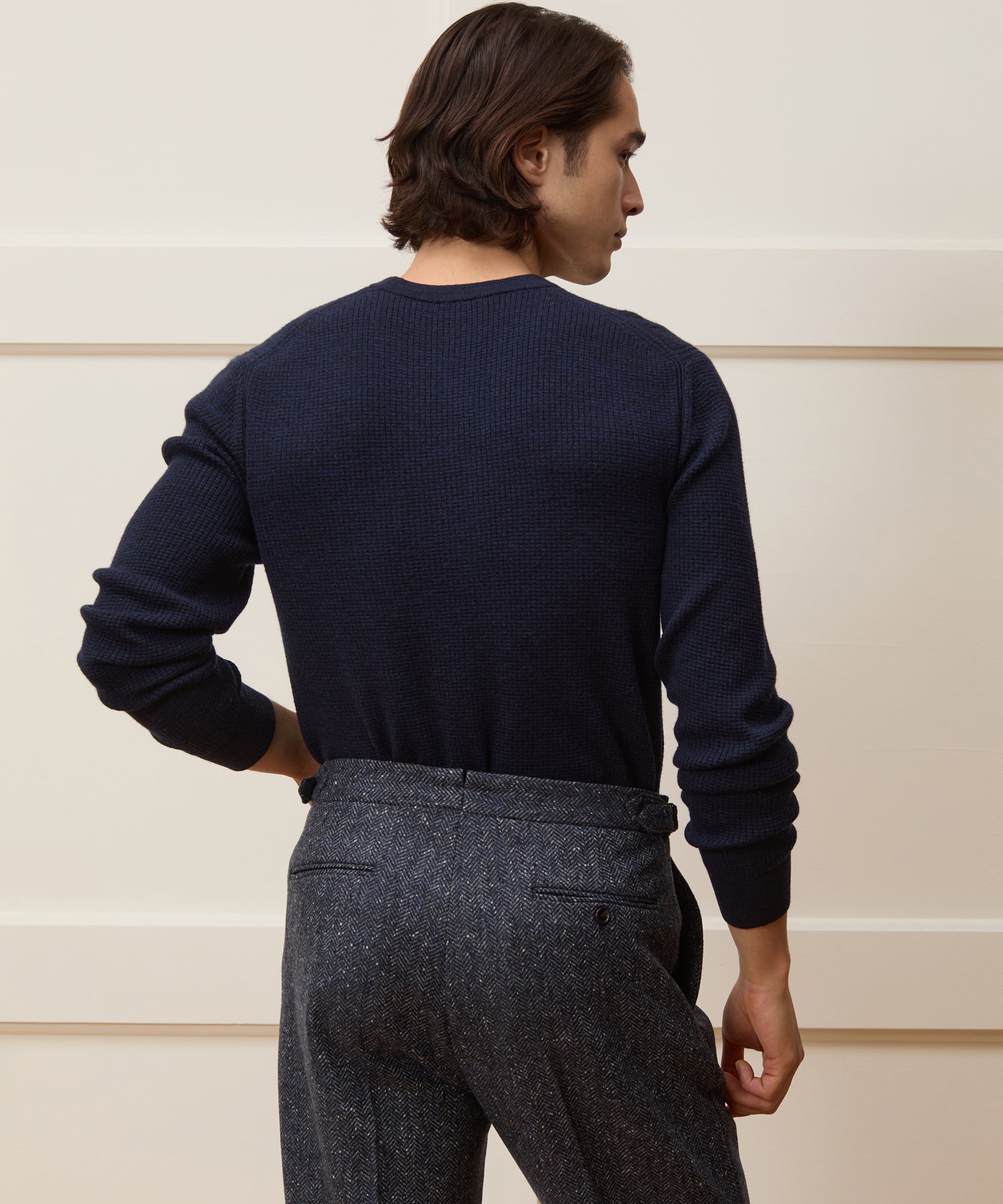 Merino Waffle Crewneck - Image 5