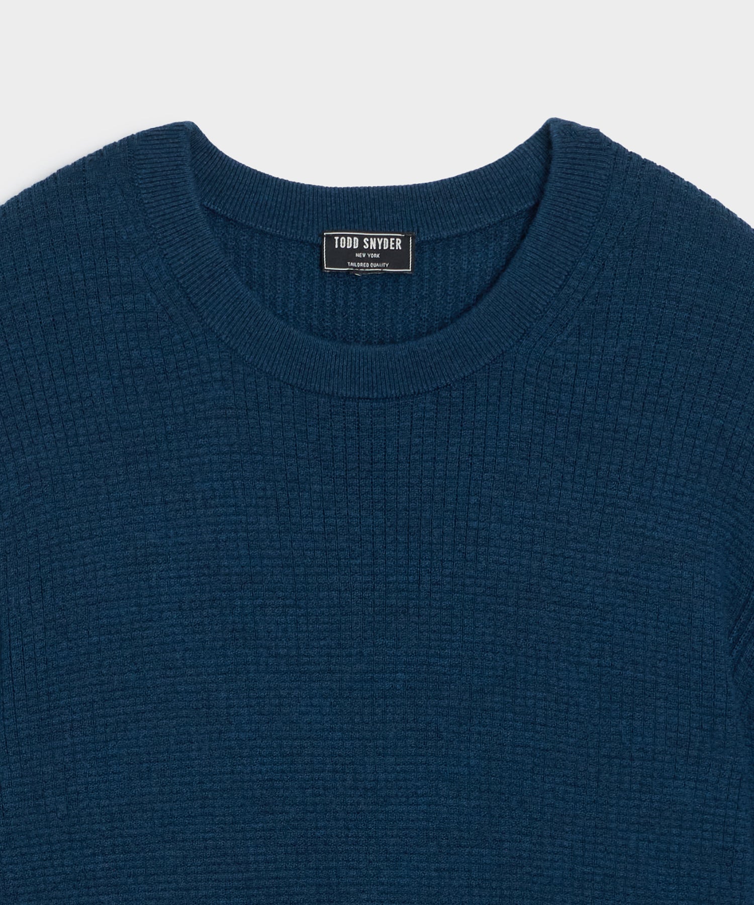 Merino Waffle Crewneck - Image 6