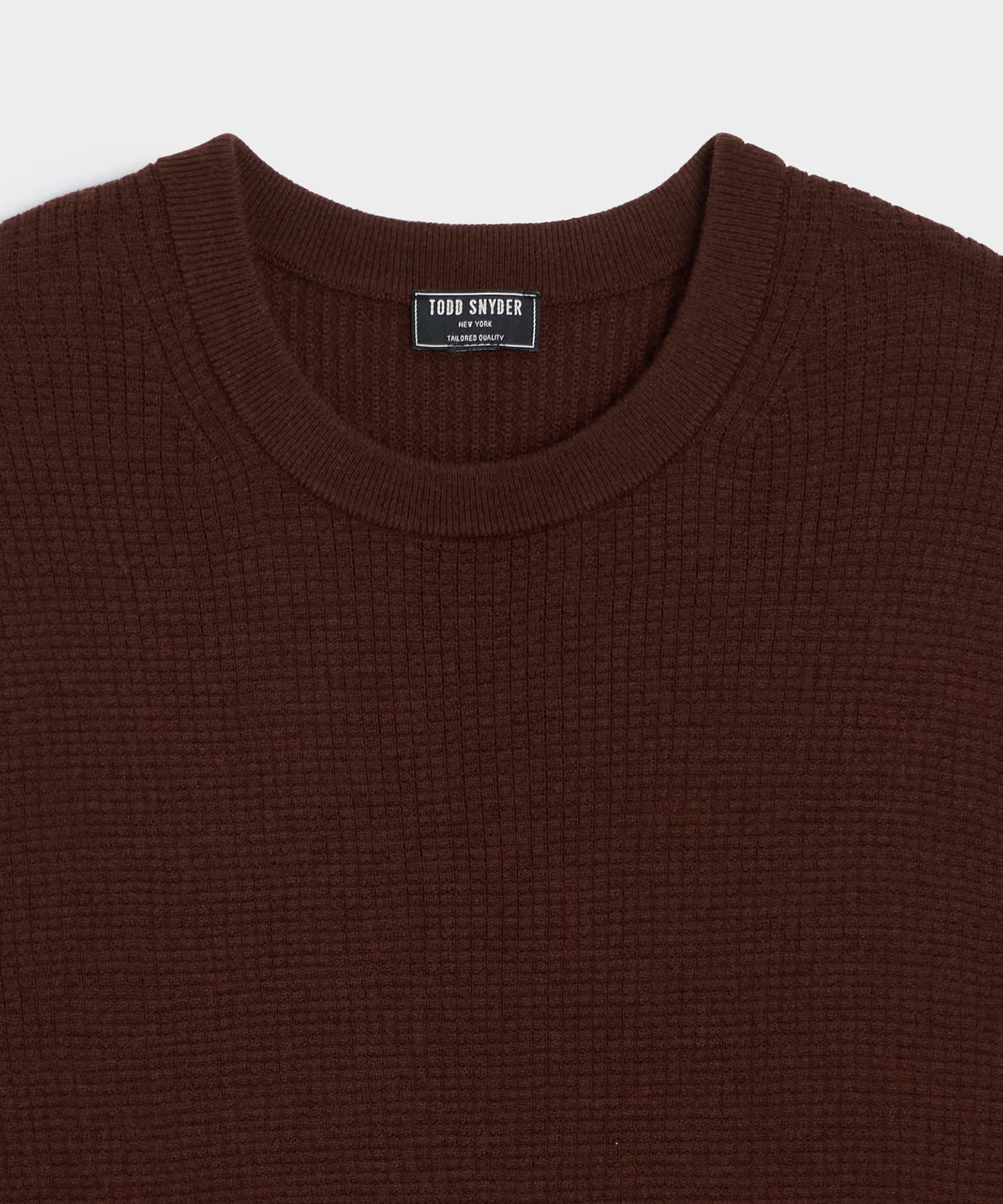 Merino Waffle Crewneck - Image 8