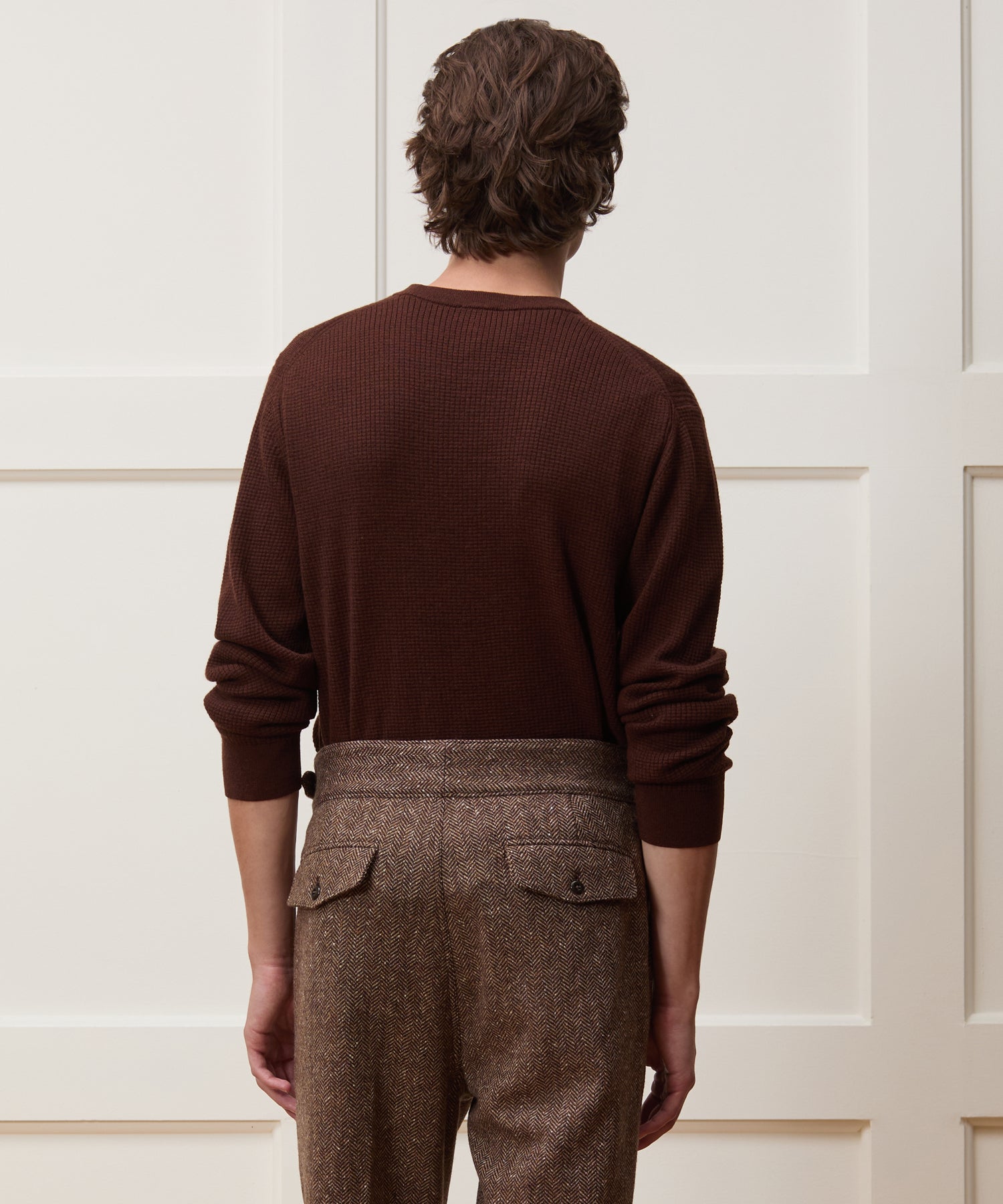 Merino Waffle Crewneck - Image 5
