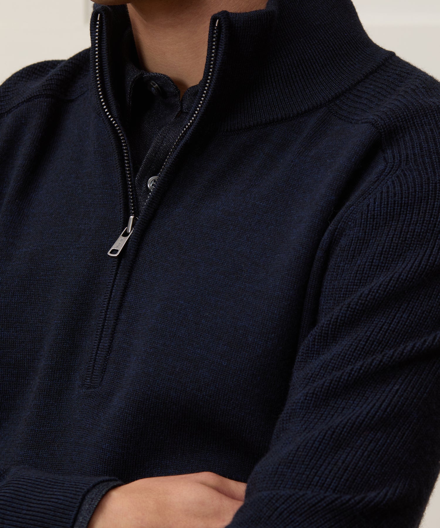 Merino Quarter-Zip Sweater - Image 4
