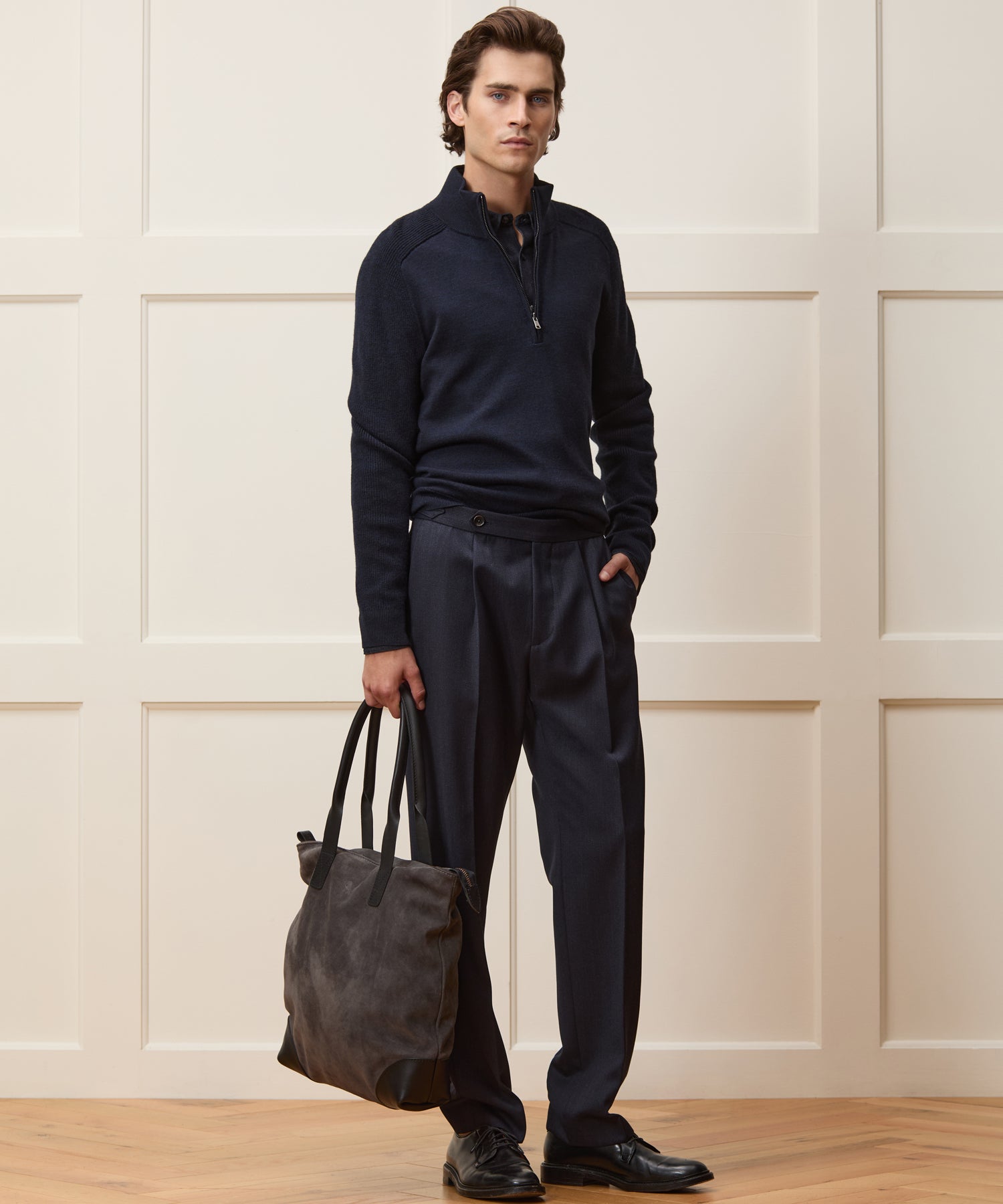 Merino Quarter-Zip Sweater - Image 3