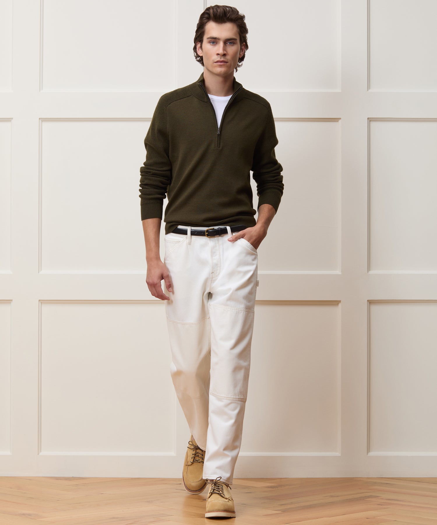 Merino Quarter-Zip Sweater - Image 3
