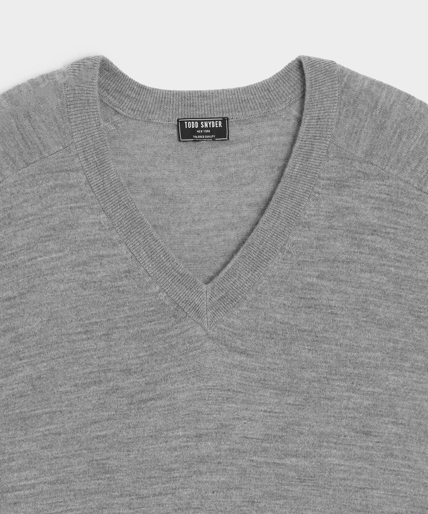 Merino V-Neck Sweater - Image 6