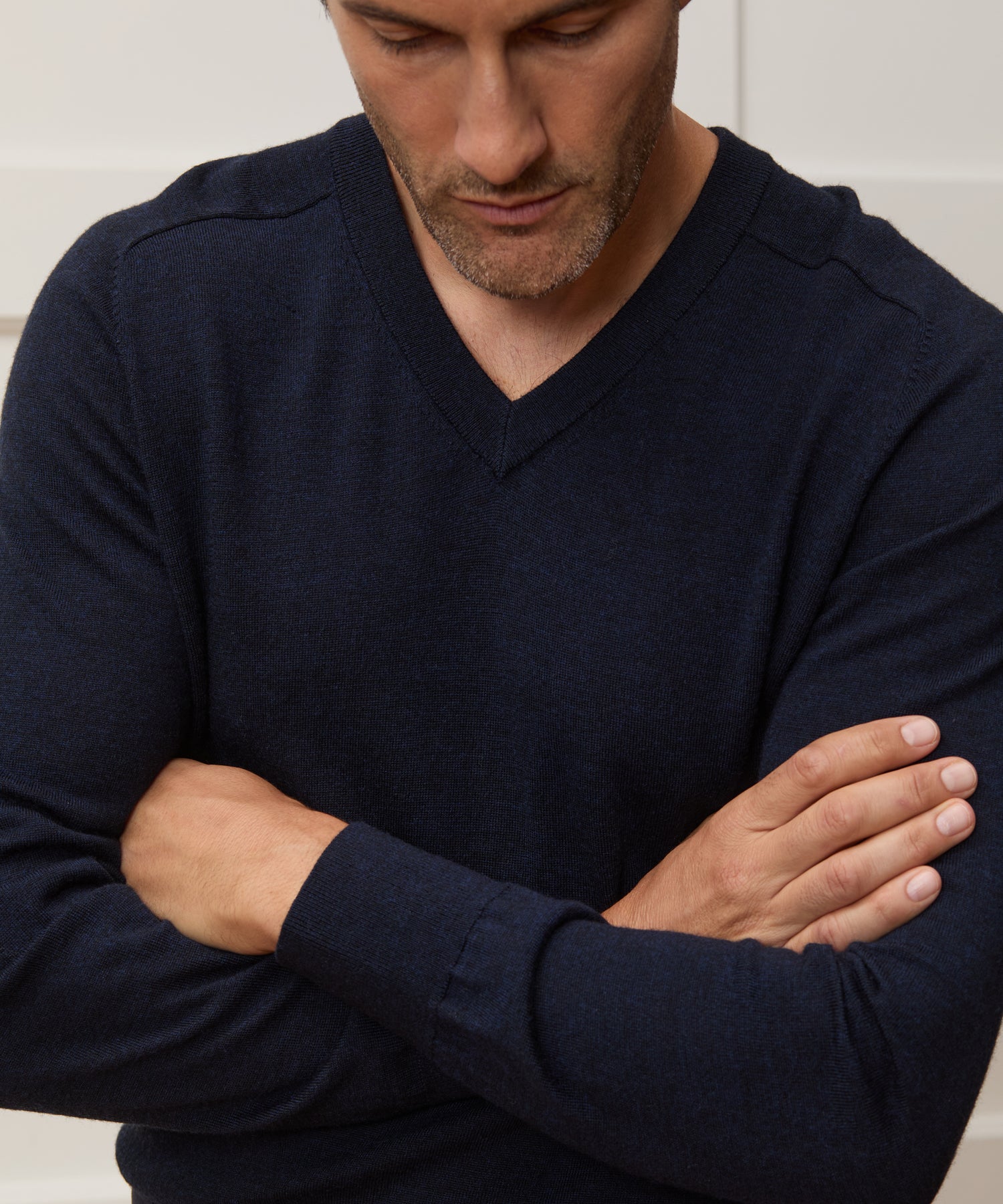 Merino V-Neck Sweater - Image 4