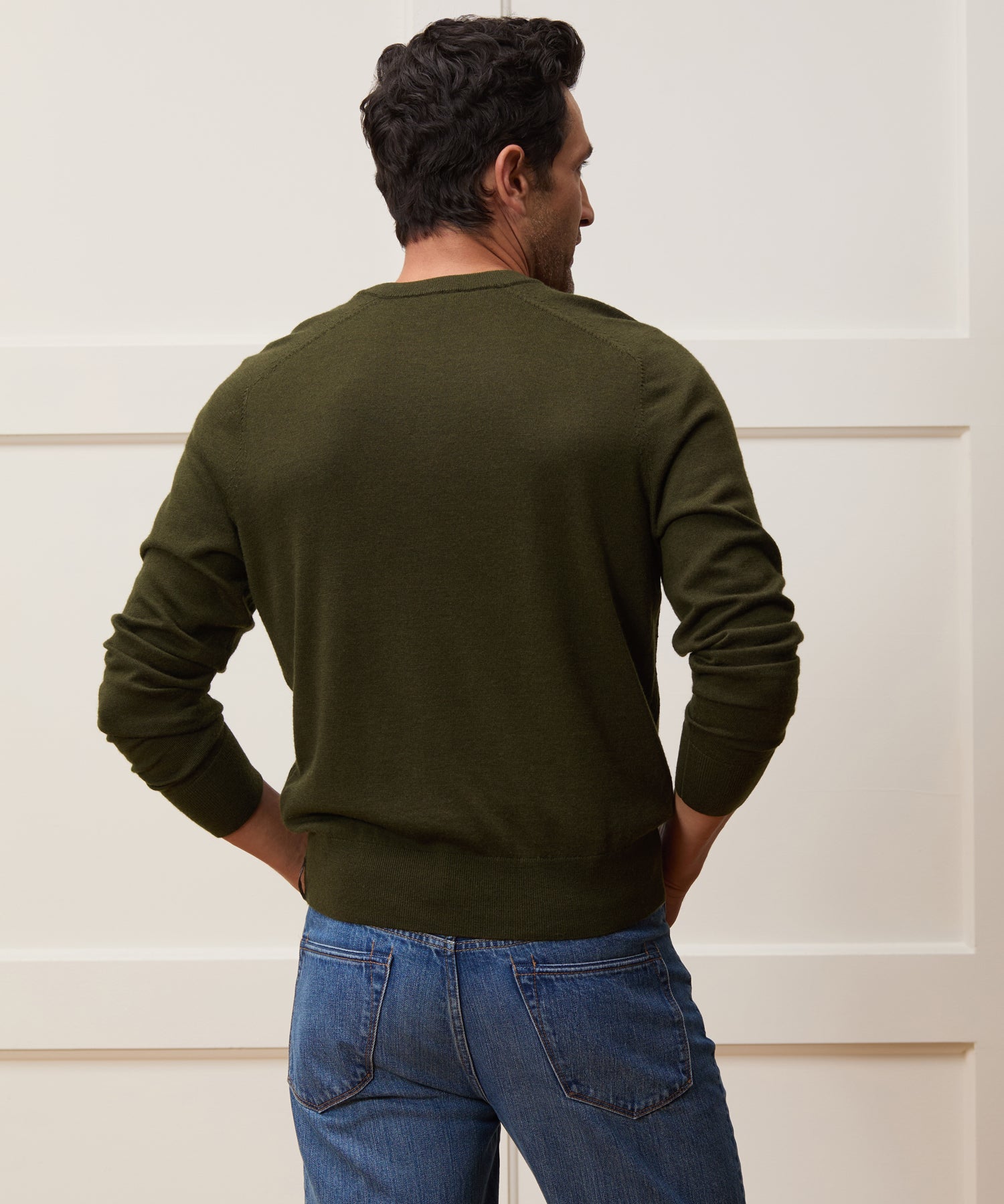 Merino V-Neck Sweater - Image 5