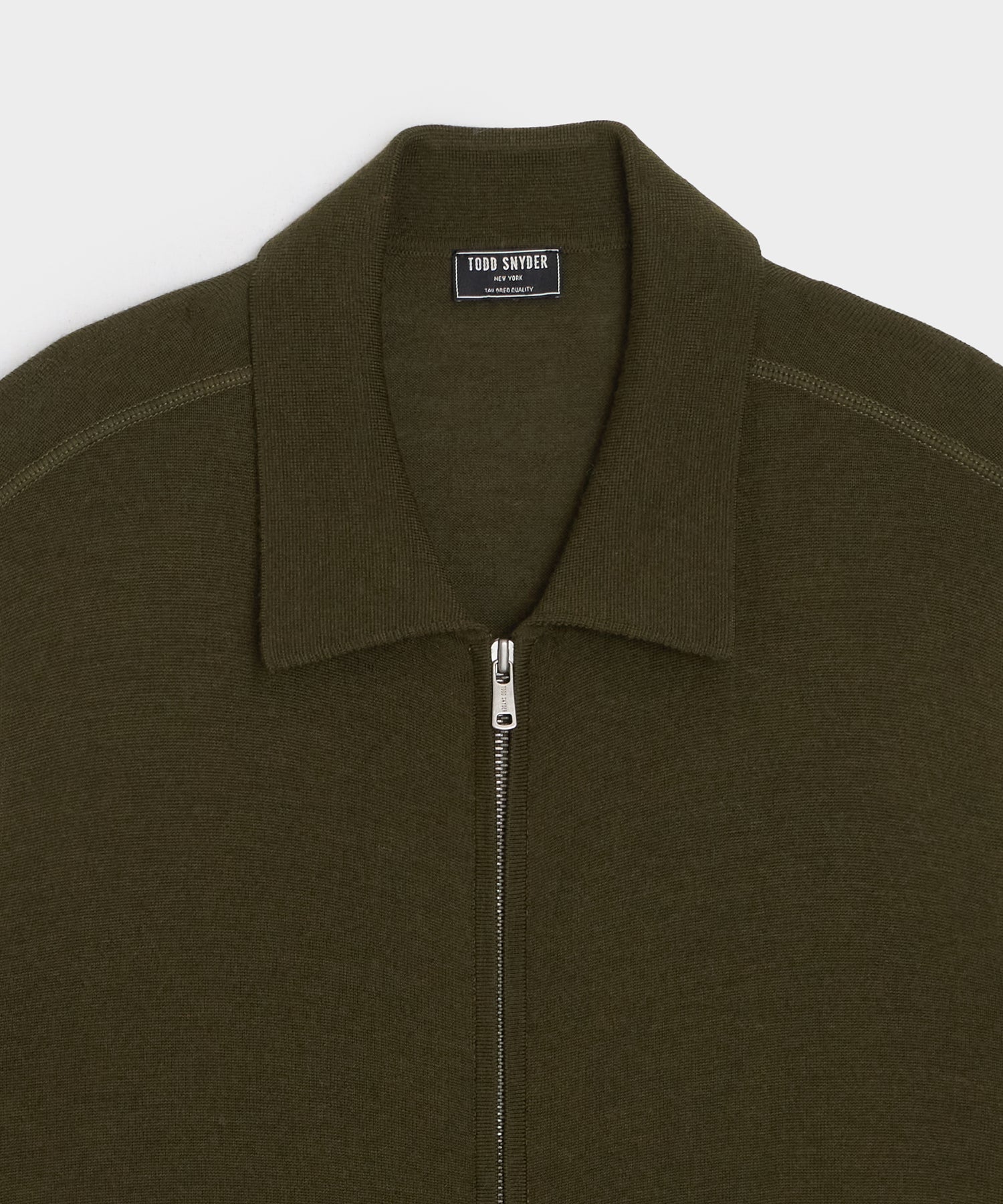 Merino Full-Zip Sweater Polo - Image 6