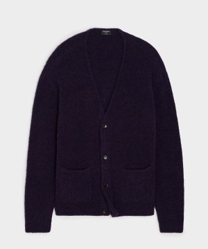Relaxed Boucle Cardigan