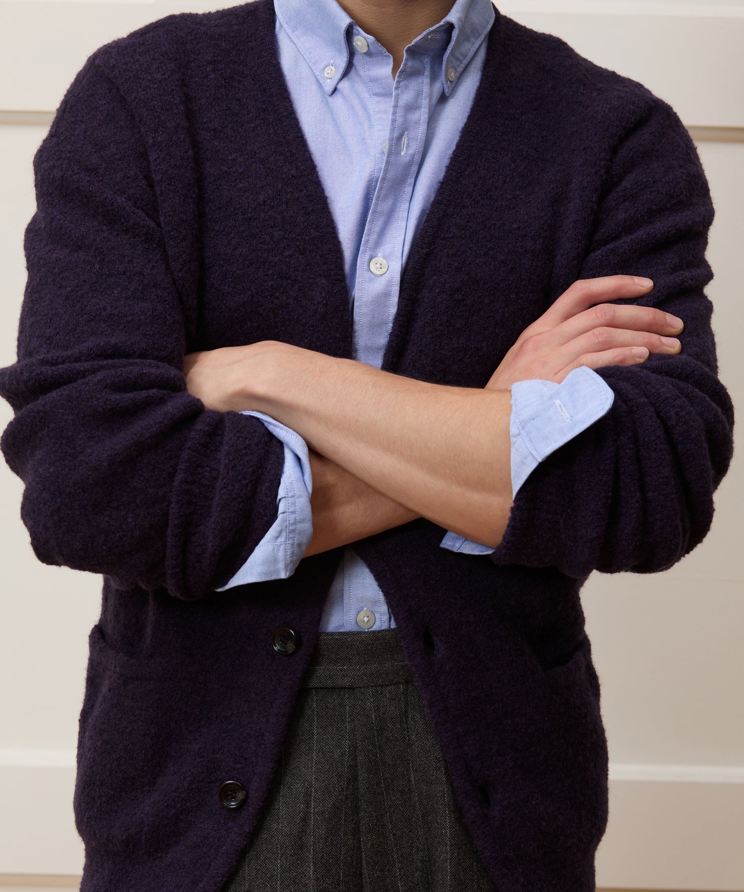 Relaxed Boucle Cardigan - Image 3