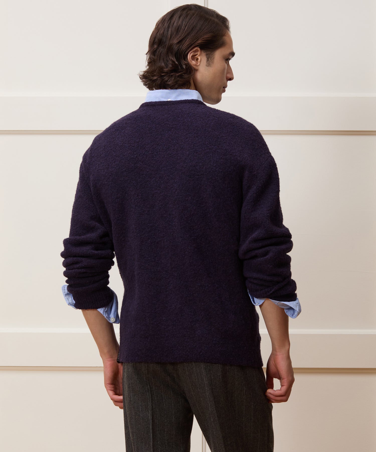 Relaxed Boucle Cardigan - Image 4