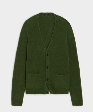 Relaxed Boucle Cardigan