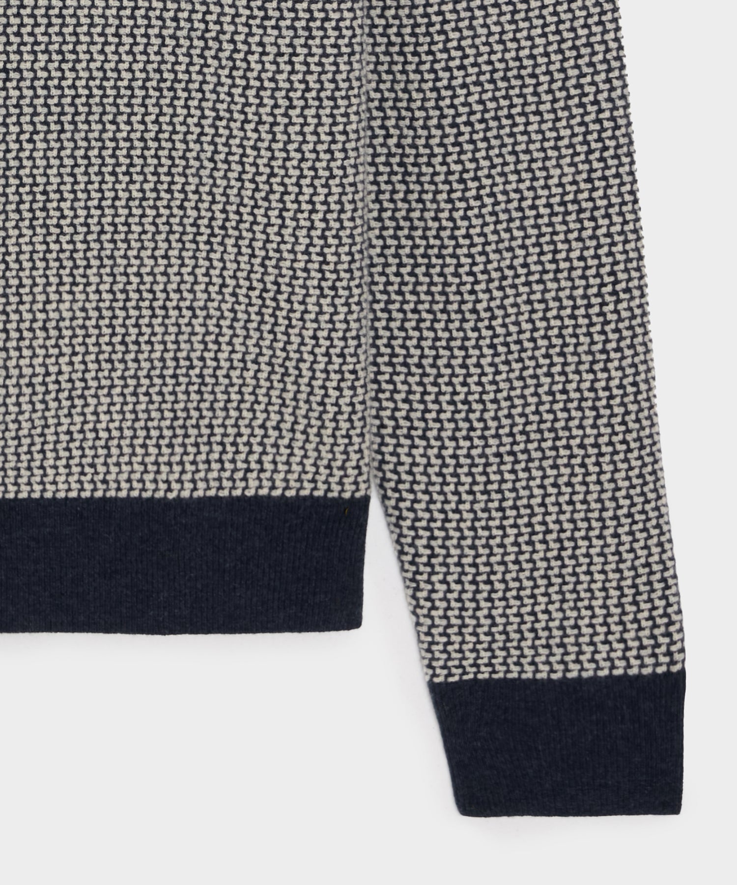 Wool Basketweave Montauk Sweater Polo - Image 7