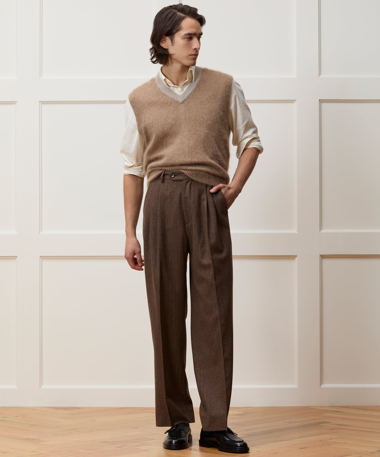 Italian Mohair Sweater Vest - Image 3