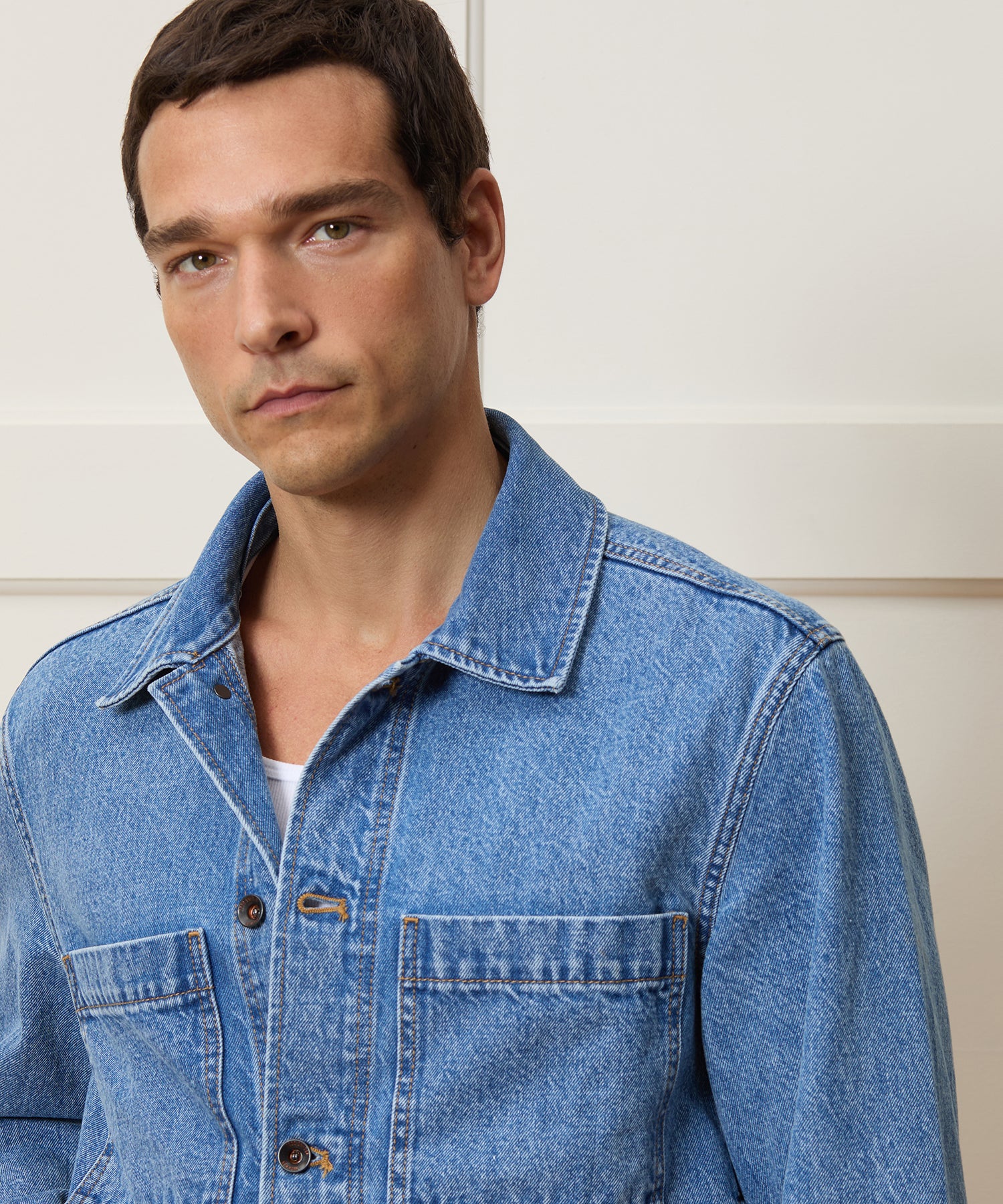Boxy Denim Jacket - Image 4