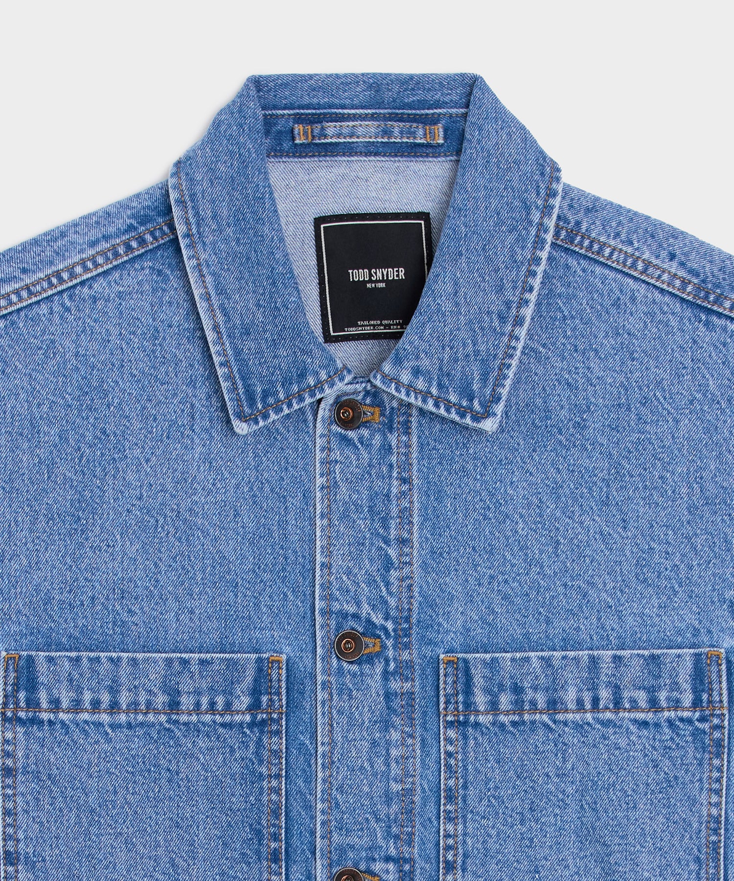 Boxy Denim Jacket - Image 6