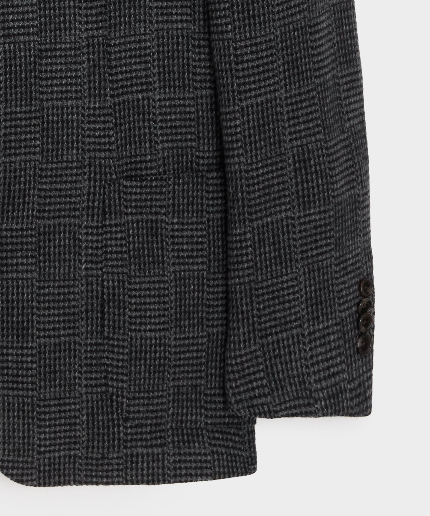 Italian Wool Glen Plaid Sport Coat - Image 7