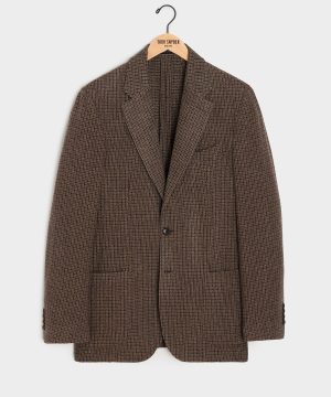 Italian Wool Houndstooth Sport Coat