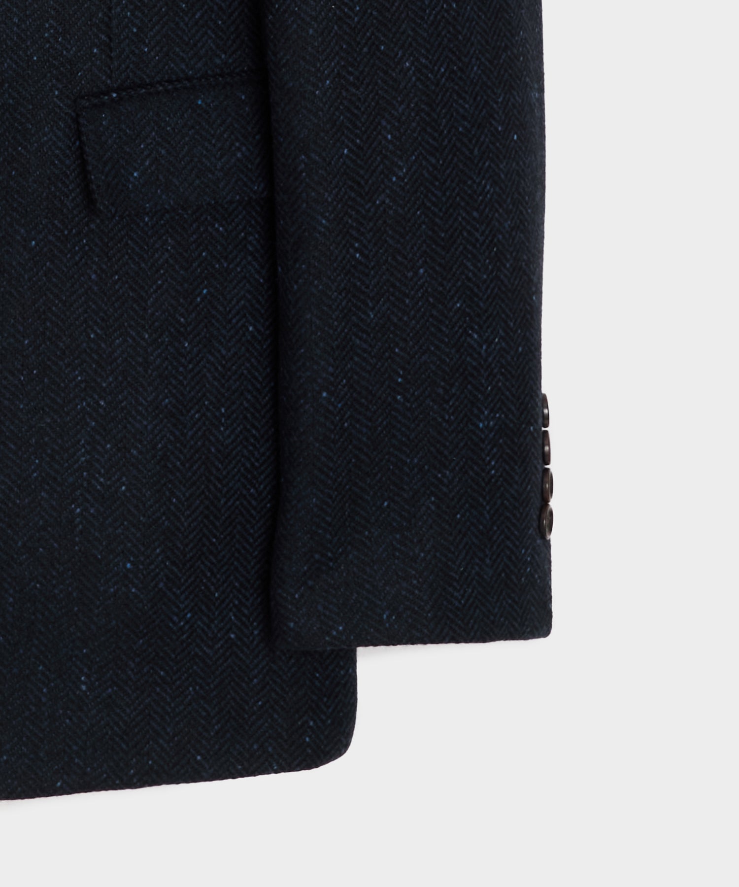 Italian Donegal Herringbone Sutton Jacket - Image 7