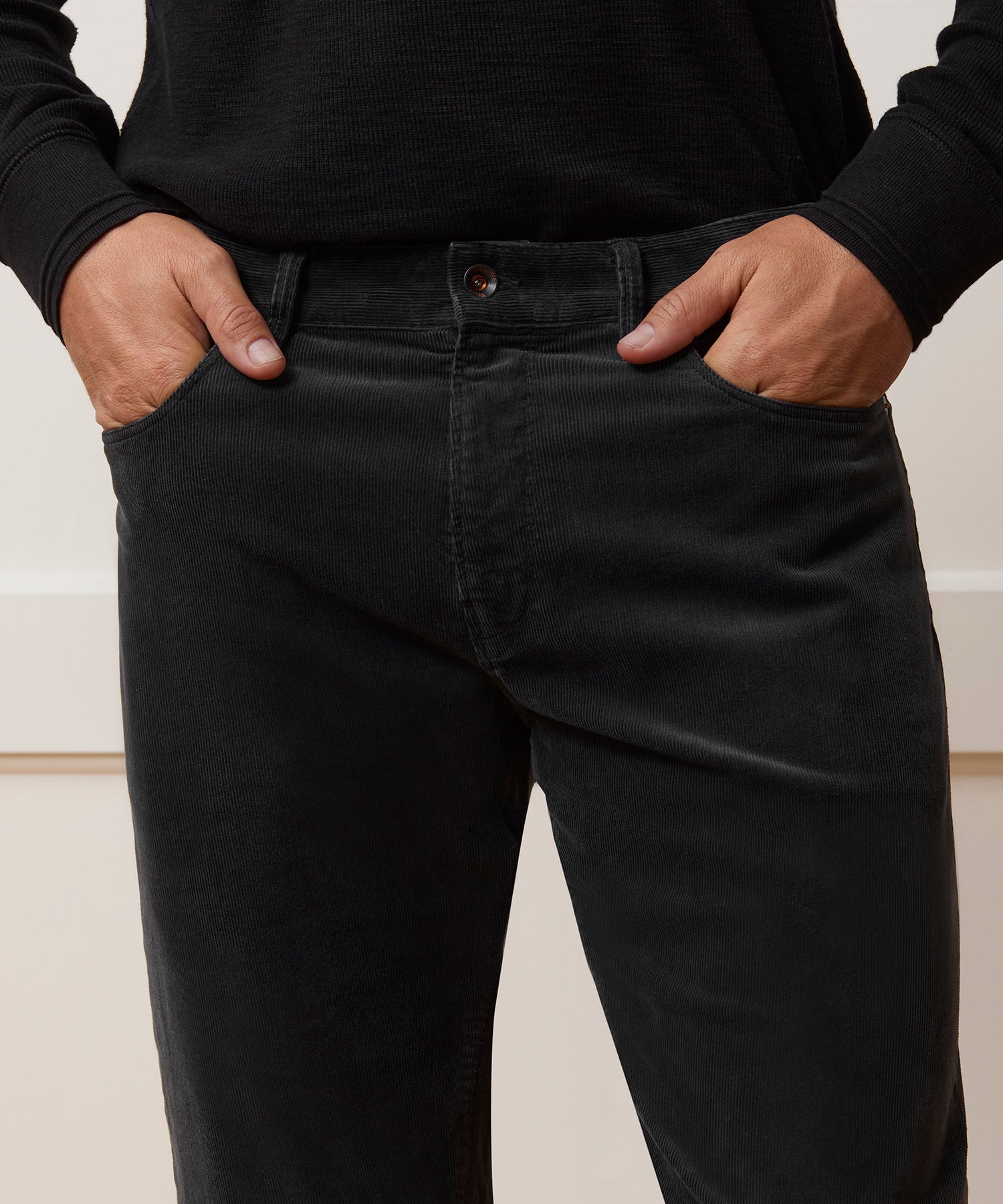Slim 5-Pocket Corduroy Pant - Image 4