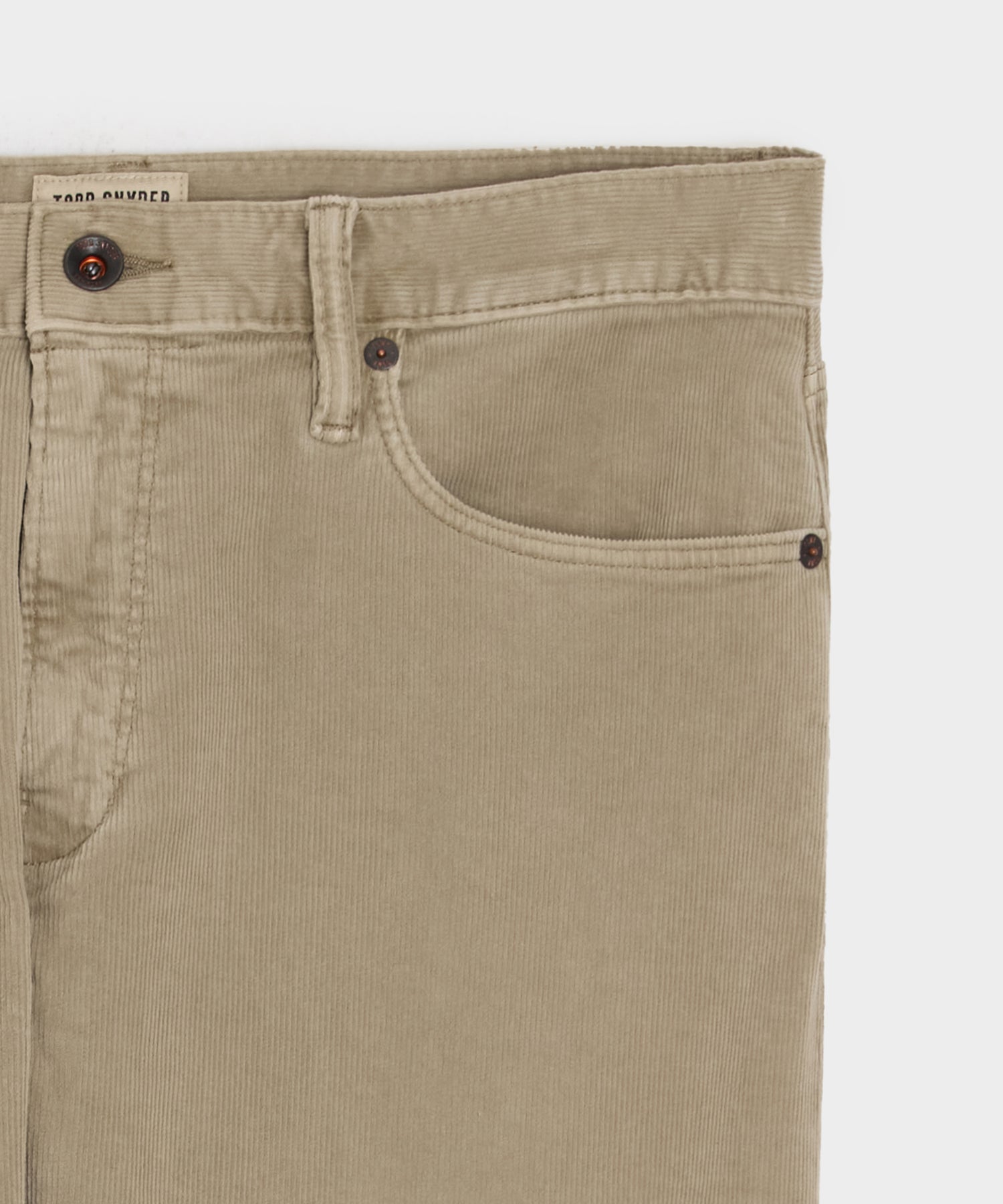 Slim 5-Pocket Corduroy Pant - Image 6
