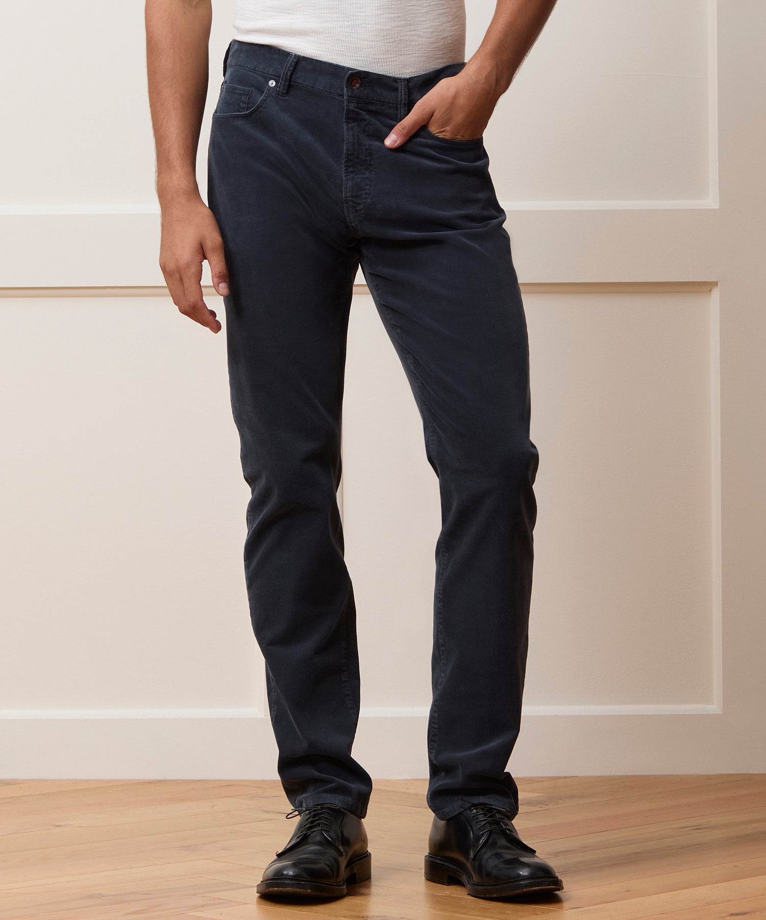 Slim 5-Pocket Corduroy Pant - Image 2