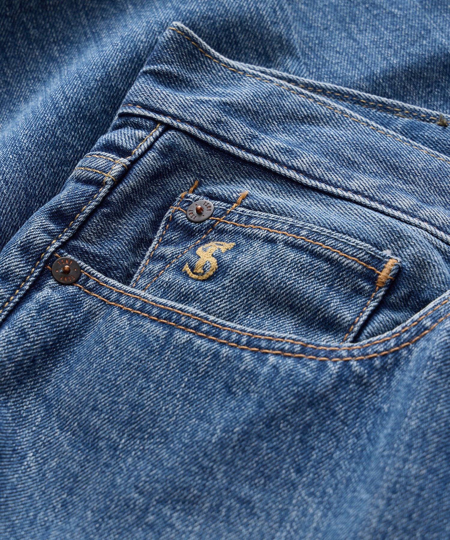 Western Jean in Vintage Blue - Image 8