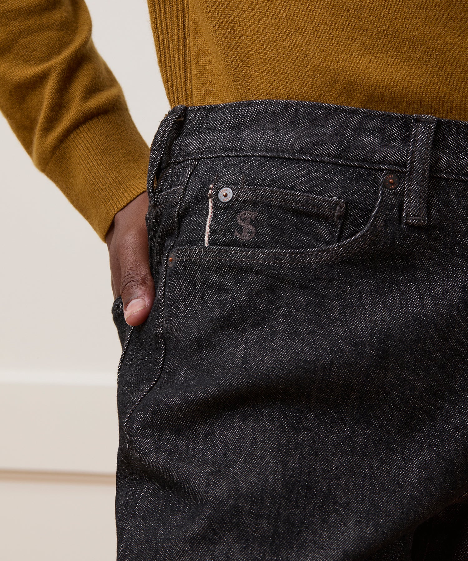 Western Jean in Black - Image 4