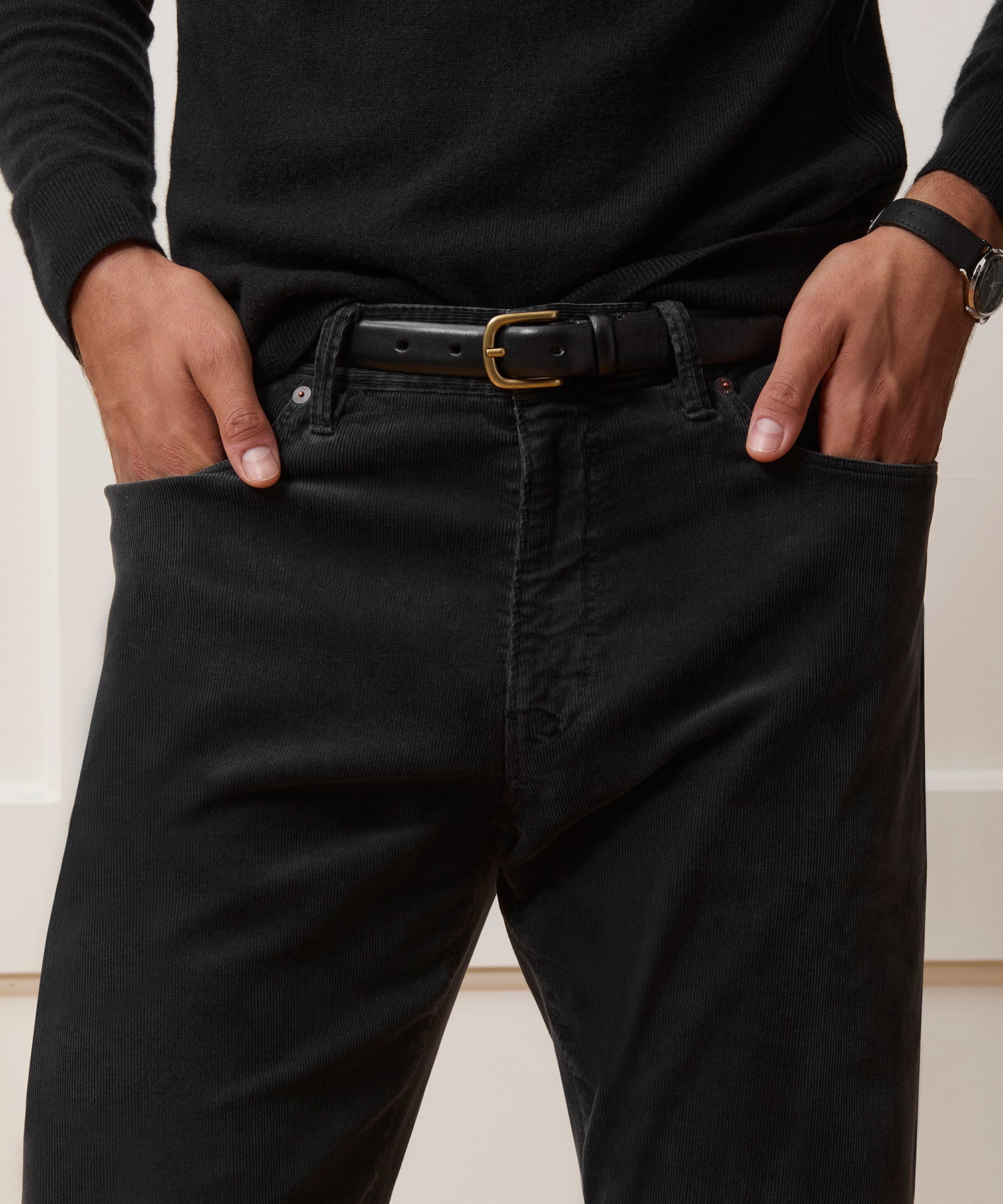 Straight 5-Pocket Corduroy Pant - Image 4